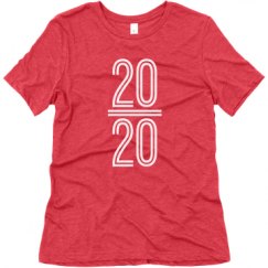 Ladies Relaxed Fit Super Soft Triblend Tee