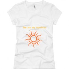 Ladies Slim Fit Basic Promo Jersey Tee