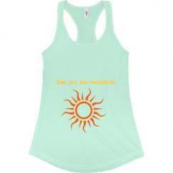Ladies Slim Fit Racerback Tank Top