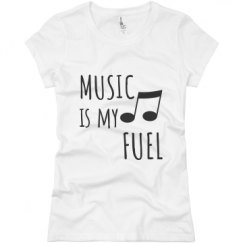 Ladies Slim Fit Basic Promo Jersey Tee