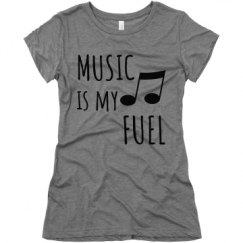 Ladies Slim Fit Super Soft Triblend Tee