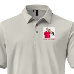 adidas Space-Dyed Polo Shirt