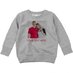 Toddler Crewneck Basic Promo Sweatshirt