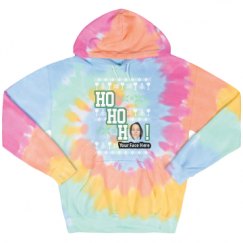 Unisex Tie-Dye Fleece Hoodie