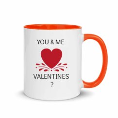 11oz Ceramic Mug with Color Inside