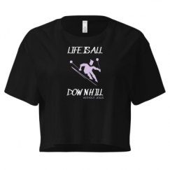 Ladies Festival Cali Crop Top Tee