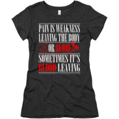 Ladies Slim Fit Super Soft Triblend Tee