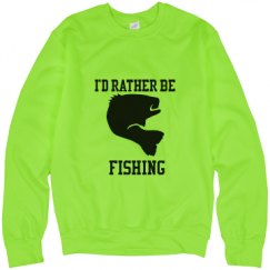 Unisex Neon Crewneck Sweatshirt