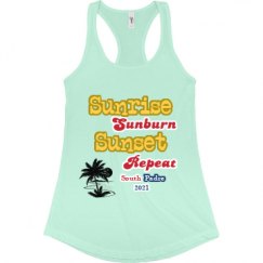 Ladies Slim Fit Racerback Tank Top