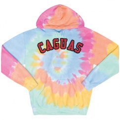 Unisex Tie-Dye Fleece Hoodie