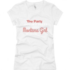 Ladies Slim Fit Basic Promo Jersey Tee