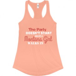 Ladies Slim Fit Racerback Tank Top