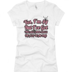 Ladies Slim Fit Basic Promo Jersey Tee