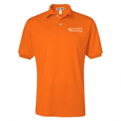 Unisex SpotShield 50/50 Polo Shirt Orange