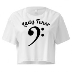 Ladies Festival Cali Crop Top Tee