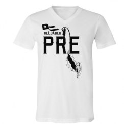 Unisex V-Neck Jersey Tee