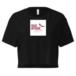 Ladies Festival Cali Crop Top Tee