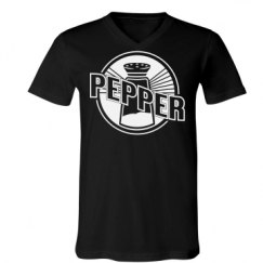 Unisex V-Neck Jersey Tee