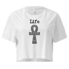 Ladies Festival Cali Crop Top Tee