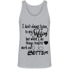 Unisex Jersey Tank Top