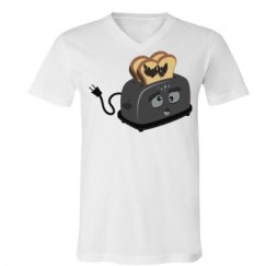 Unisex V-Neck Jersey Tee