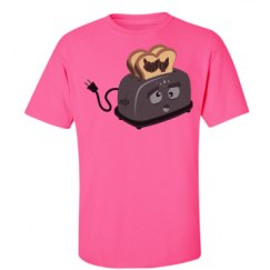 Unisex Ultra Cotton Safety Neon Crewneck Tee