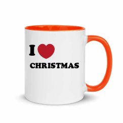 11oz Ceramic Mug with Color Inside