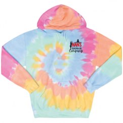 Unisex Tie-Dye Fleece Hoodie