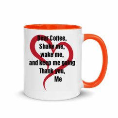 11oz Ceramic Mug with Color Inside