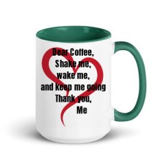 15oz Ceramic Mug with Color Inside