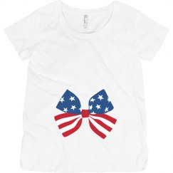 4th Of July Made In The Usa Maternity Tee Maternity Cotton T Shirt