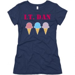 Ladies Slim Fit Super Soft Triblend Tee