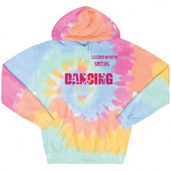 Unisex Tie-Dye Fleece Hoodie
