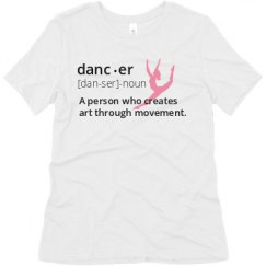 Ladies Relaxed Fit Super Soft Triblend Tee