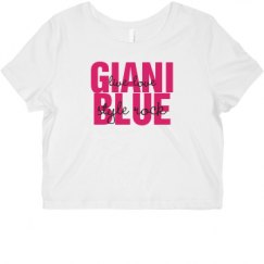 Ladies Slim Fit Crop Top Tee