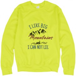 Unisex Neon Crewneck Sweatshirt