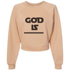 Women's Raglan Pullover Fleece