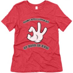 Ladies Relaxed Fit Super Soft Triblend Tee