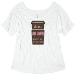 Ladies Flowy Slouchy Tee