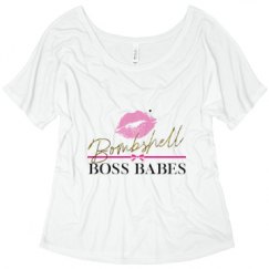 Ladies Flowy Slouchy Tee