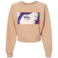 Women's Raglan Pullover Fleece