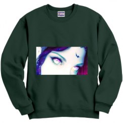 Unisex Film and Foil Crewneck Sweatshirt