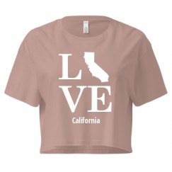 Ladies Festival Cali Crop Top Tee