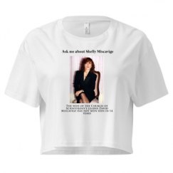 Ladies Festival Cali Crop Top Tee