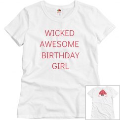 Wicked awesome birthday girl