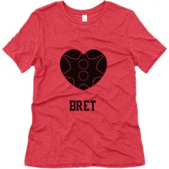 Ladies Relaxed Fit Super Soft Triblend Tee