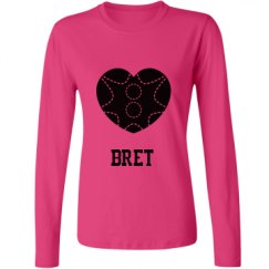 Ladies Relaxed Fit Basic Long Sleeve Tee