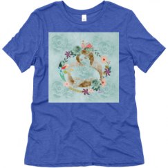 Ladies Relaxed Fit Super Soft Triblend Tee