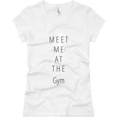 Ladies Slim Fit Basic Promo Jersey Tee