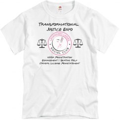 Transformational Justice Tee White
